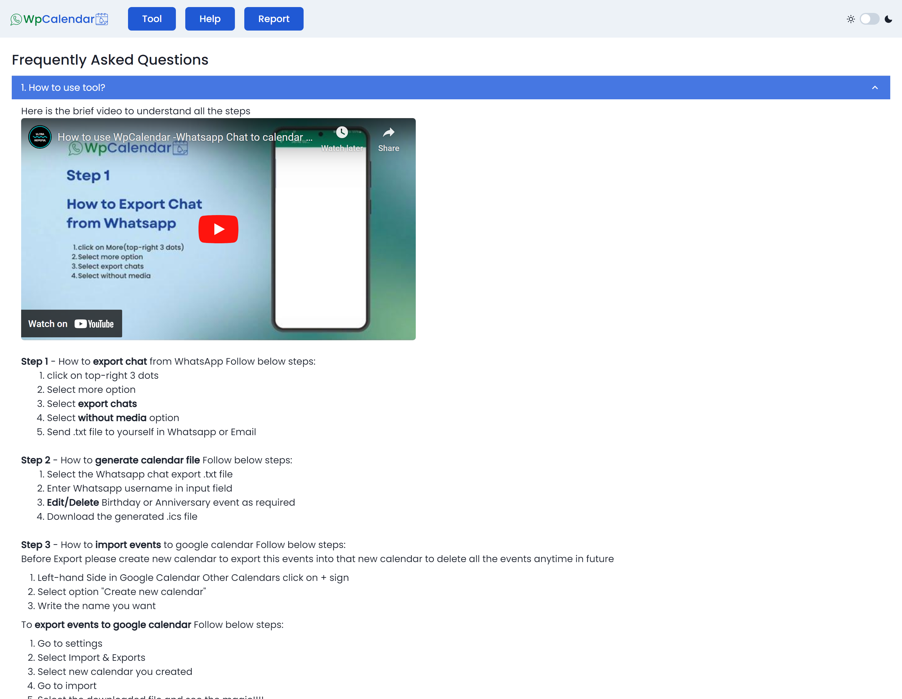 WpCalendar media 4