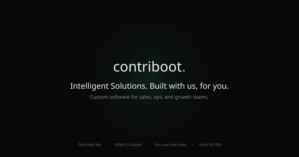 Contriboot gallery image