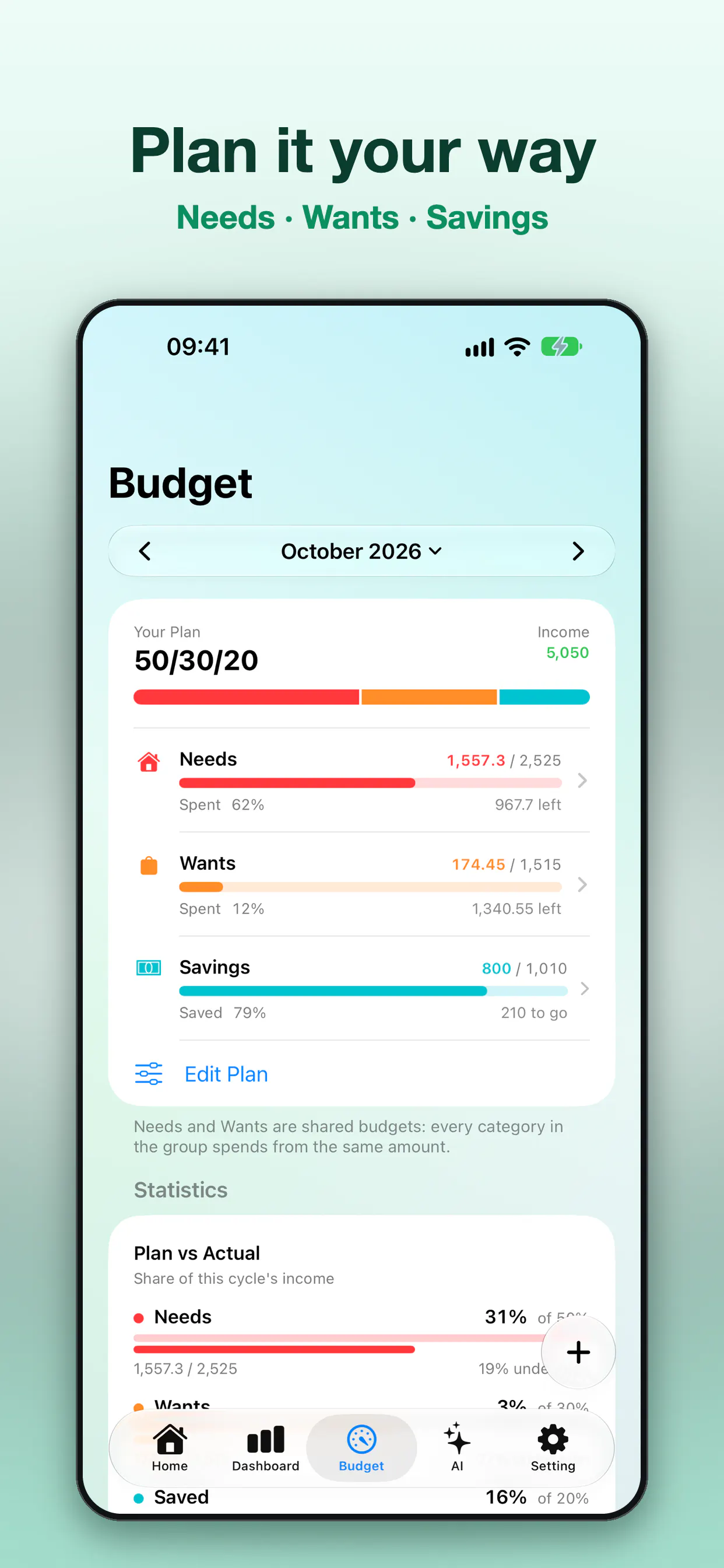 Savings — AI Expense Tracker gallery image
