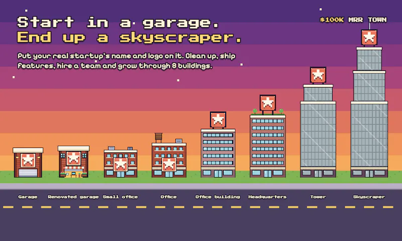$100K MRR Town screenshot 3