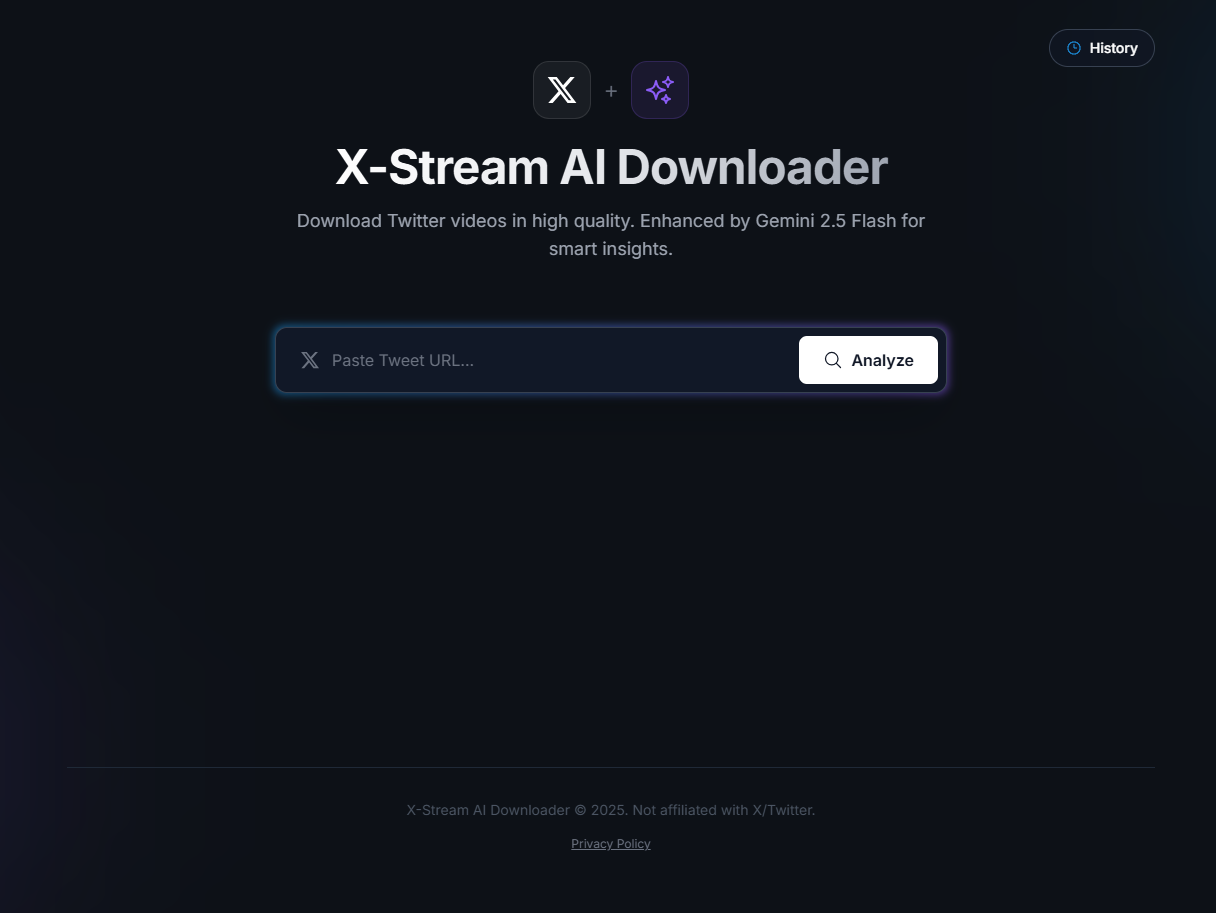 X-Stream AI Twitter Video Downloader gallery image