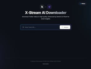 X-Stream AI Twitter Video Downloader gallery image