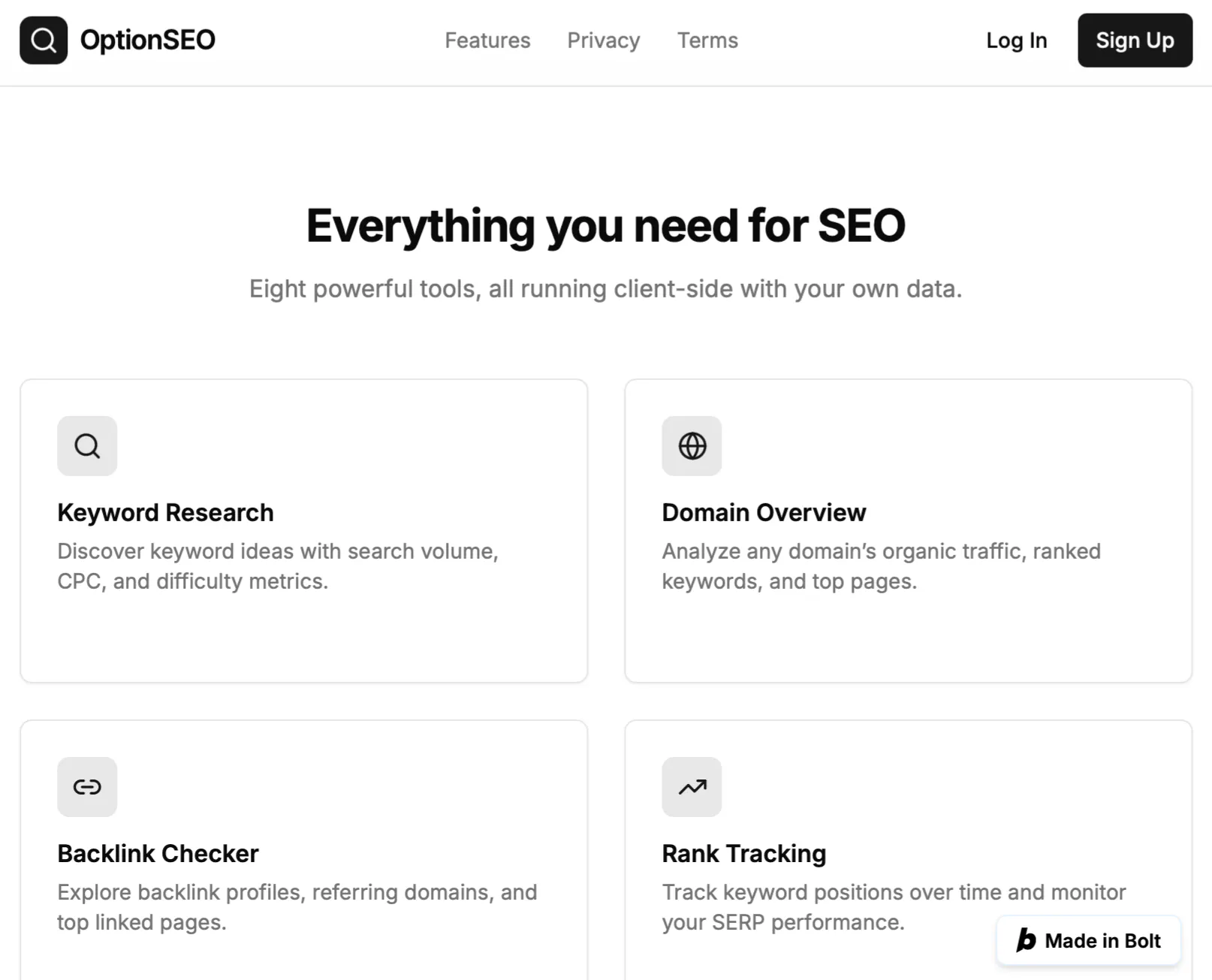 OptionSEO gallery image