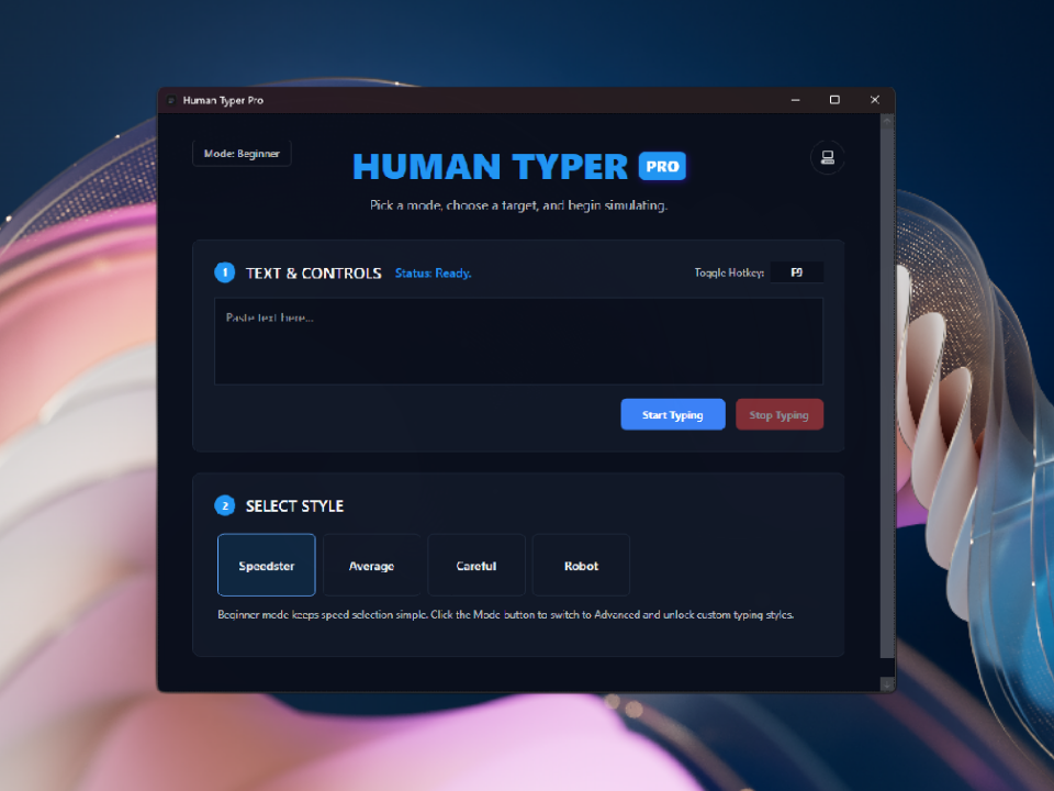 Human Typer Pro gallery image