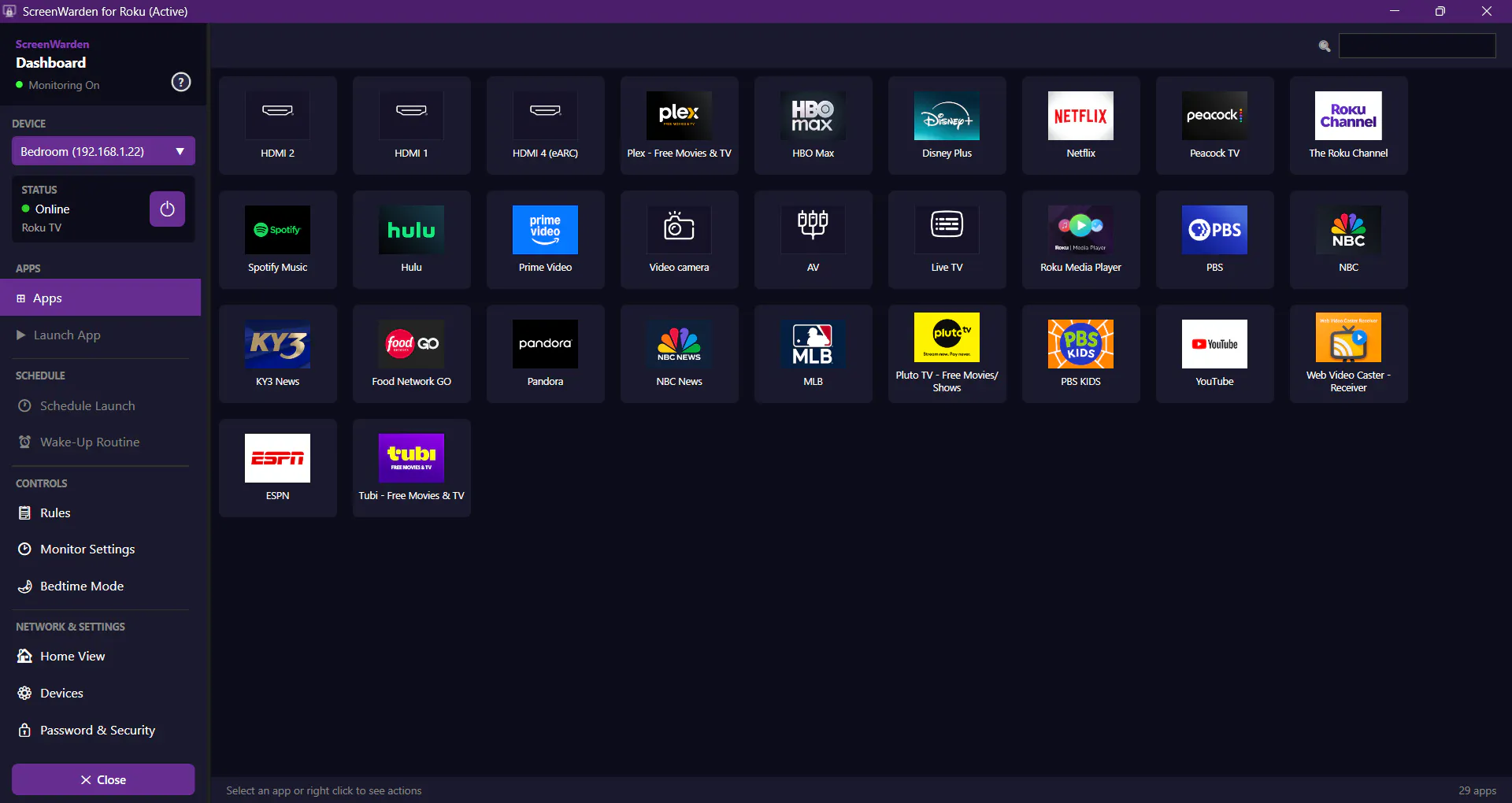 ScreenWarden for Roku gallery image