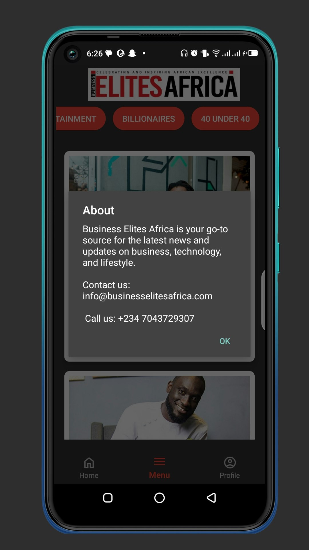 Business Elites Africa News App - Африканское новостное приложение № 1-Daily Insights, обновления в реальном времени медиа 10