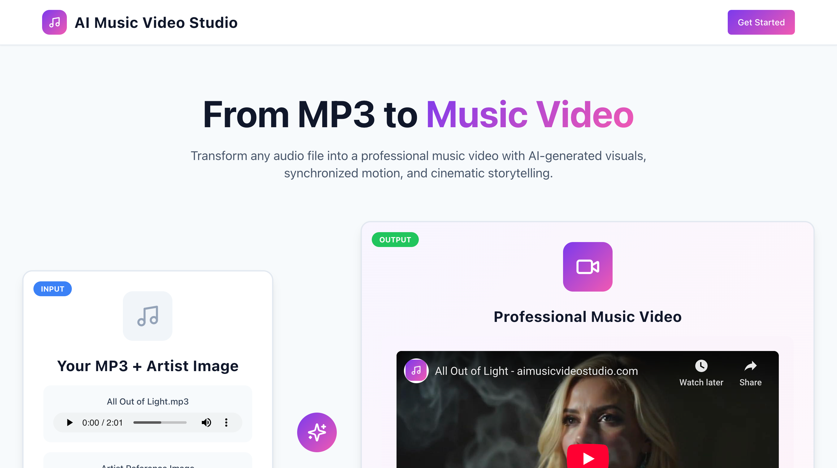 AI Music Video Studio - Da mp3 al video musicale media 2