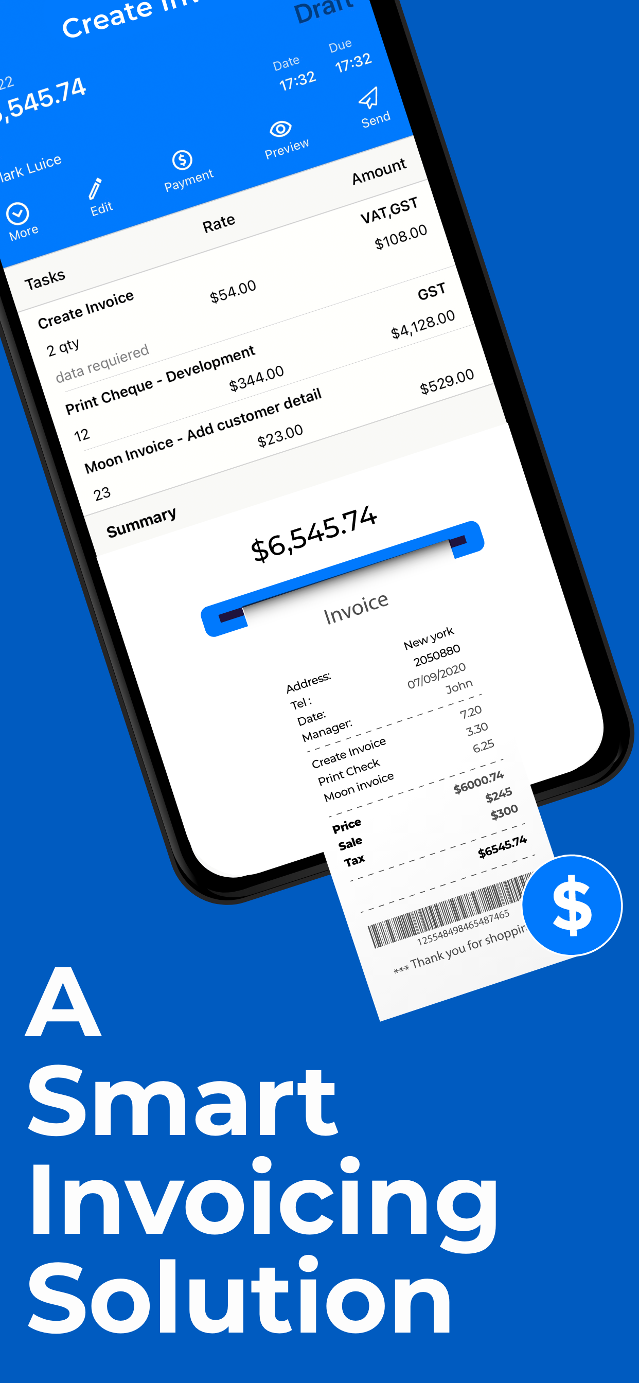 startuptile Easy Invoice Maker App by Moon-An invoicing solution for all businesses