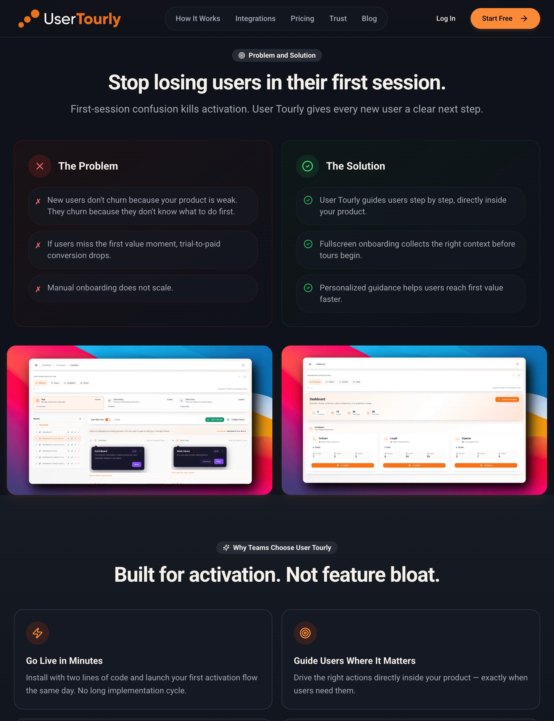 User Tourly - Screenshot 3 showing product features and functionality