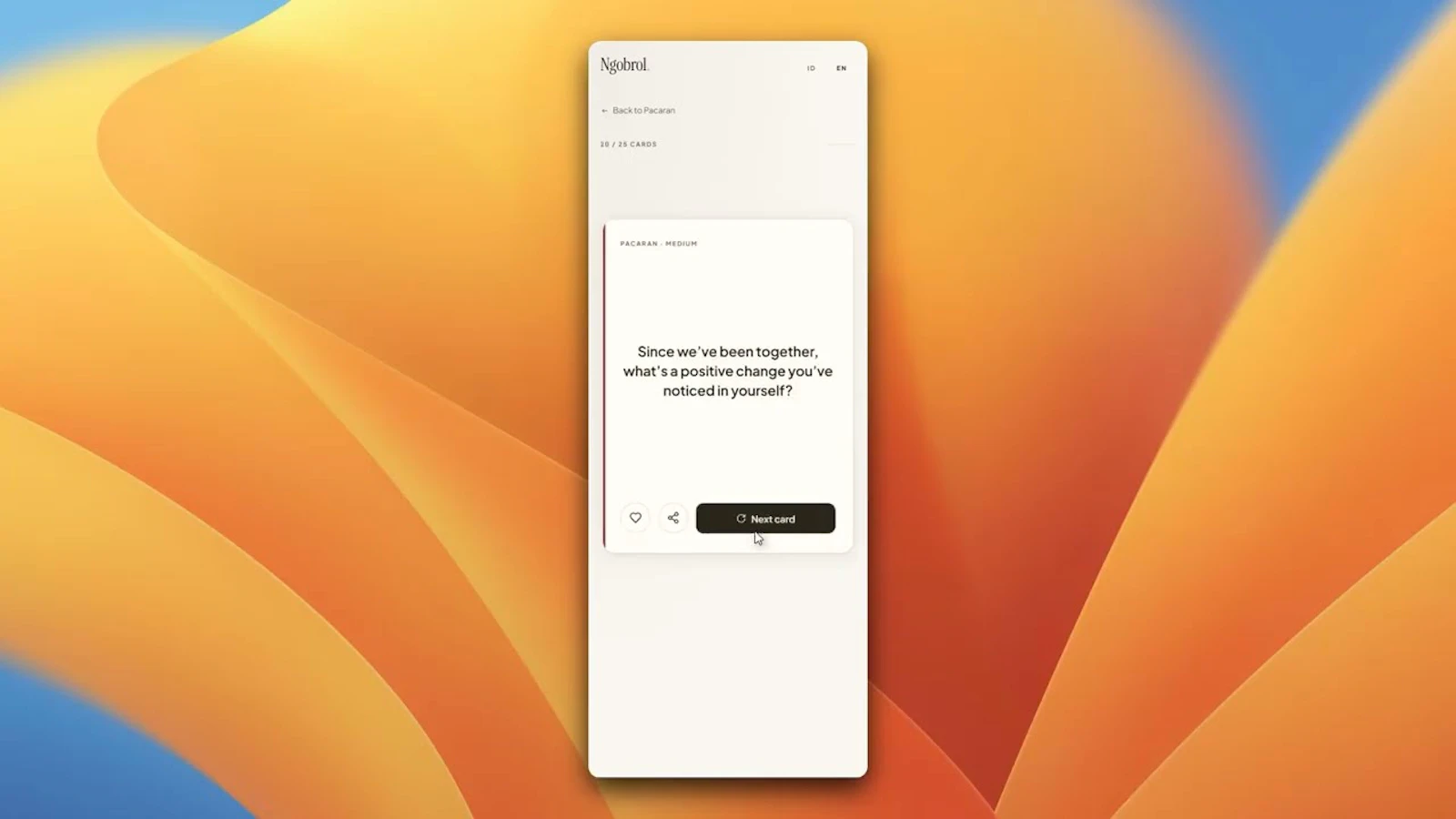 Ngobrol screenshot 1 (video preview)