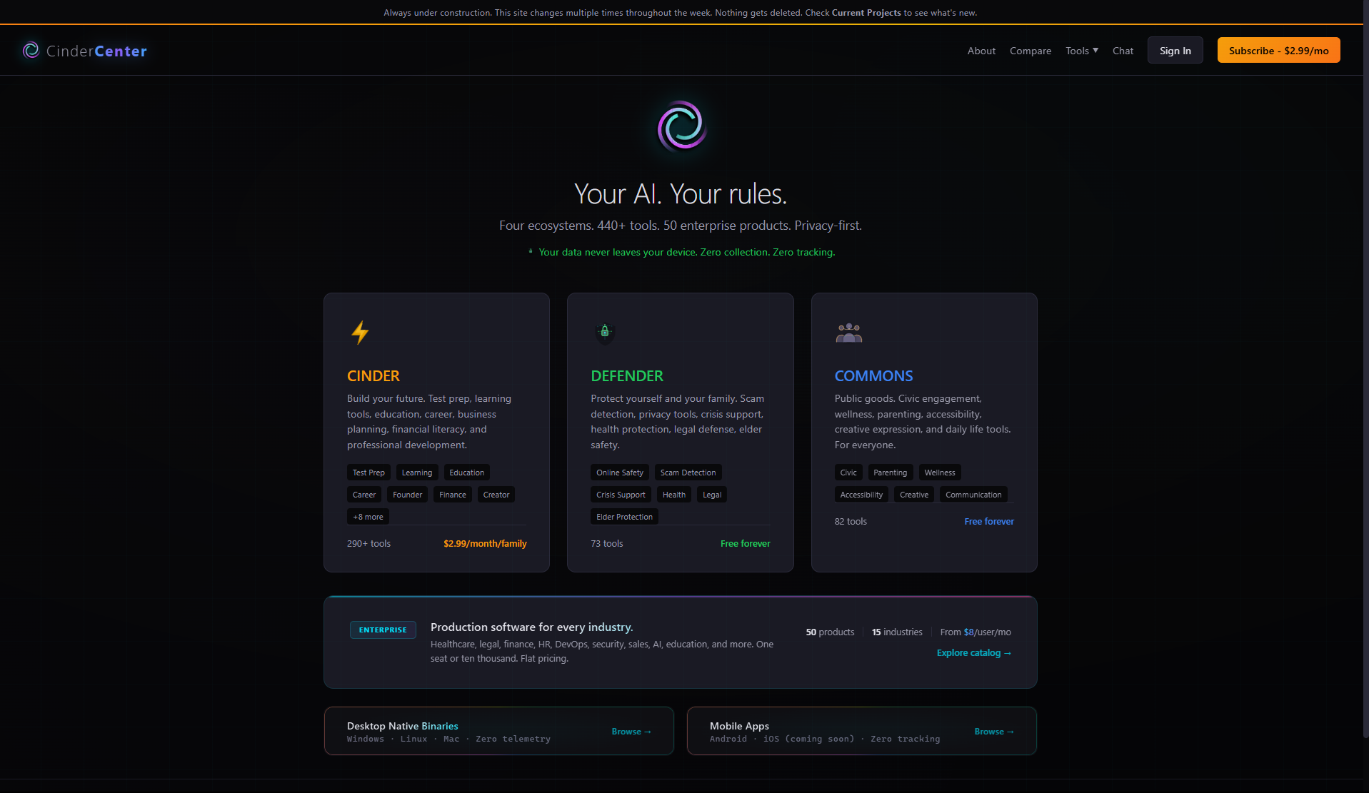 CinderCenter gallery image