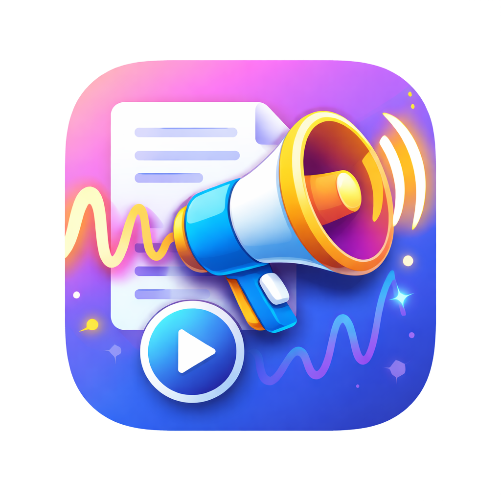 PlaysText - Product Hunt launch logo