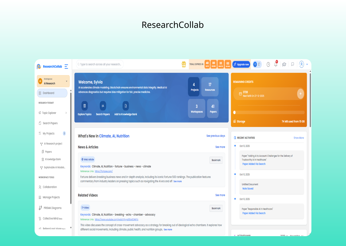 ResearchCollab gallery image