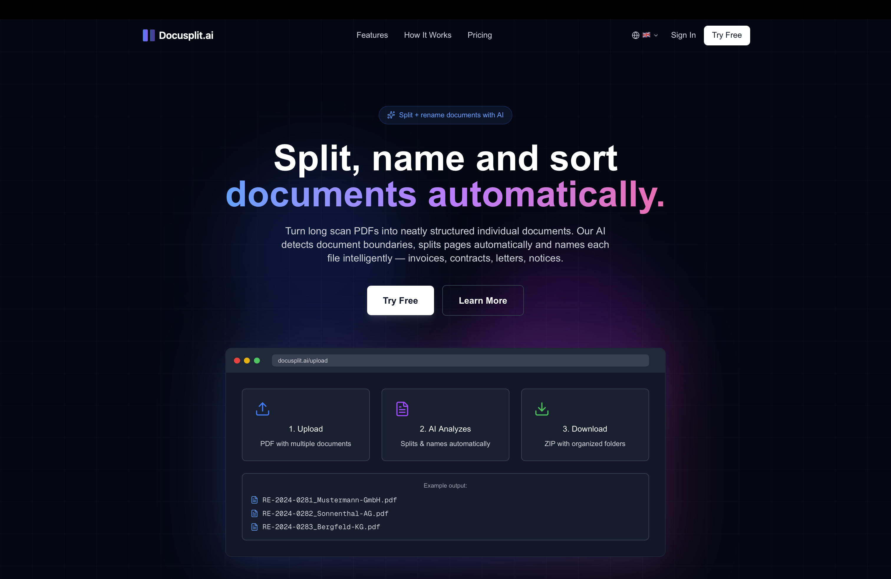 Docusplit.ai gallery image