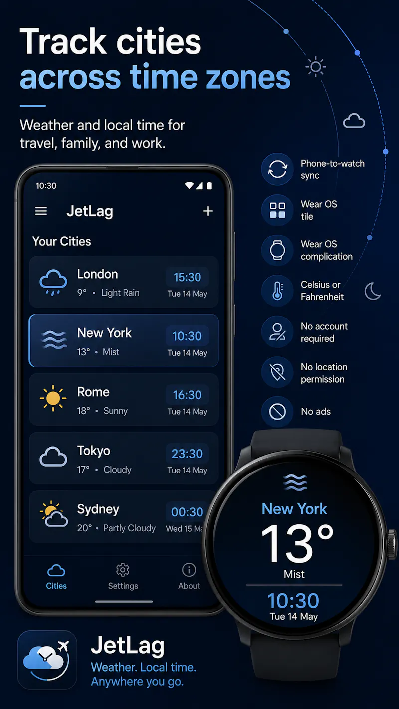 JetLag screenshot 2