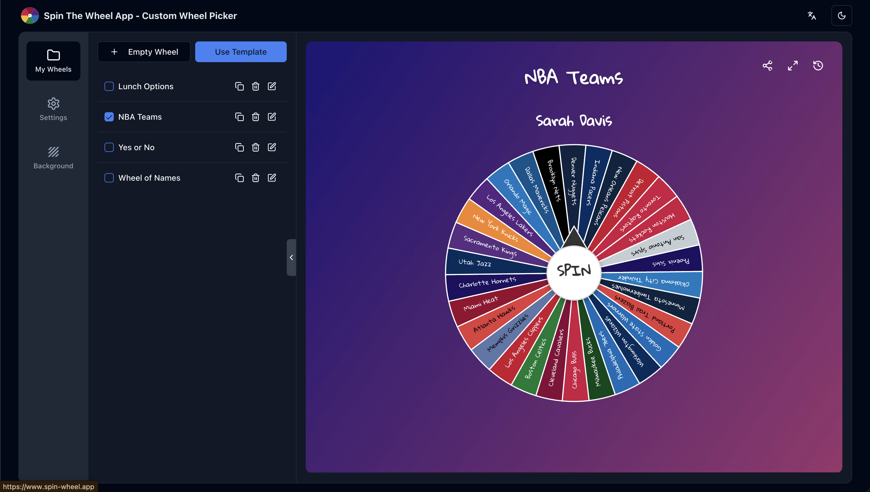 Spin-Wheel.app - निर्णय मजेदार बनाने के लिए कस्टम यादृच्छिक पहिए बनाएं मीडिया 3