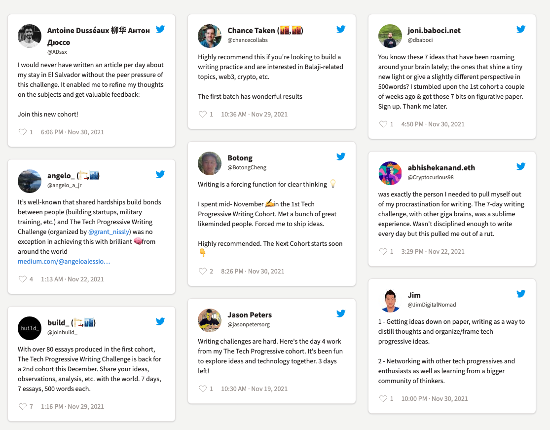 The Tech Progressive Writing Challenge gallery image