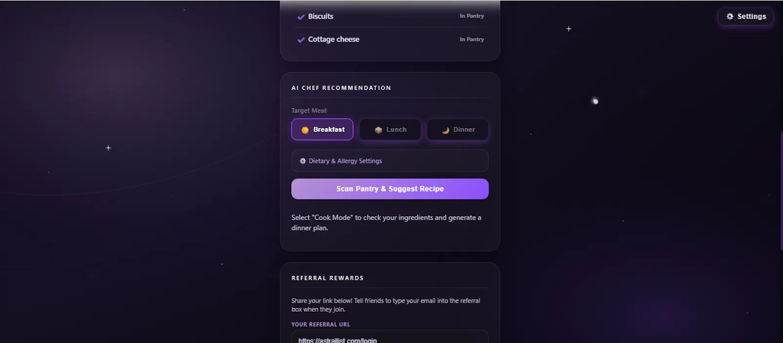 Astrallist screenshot 3