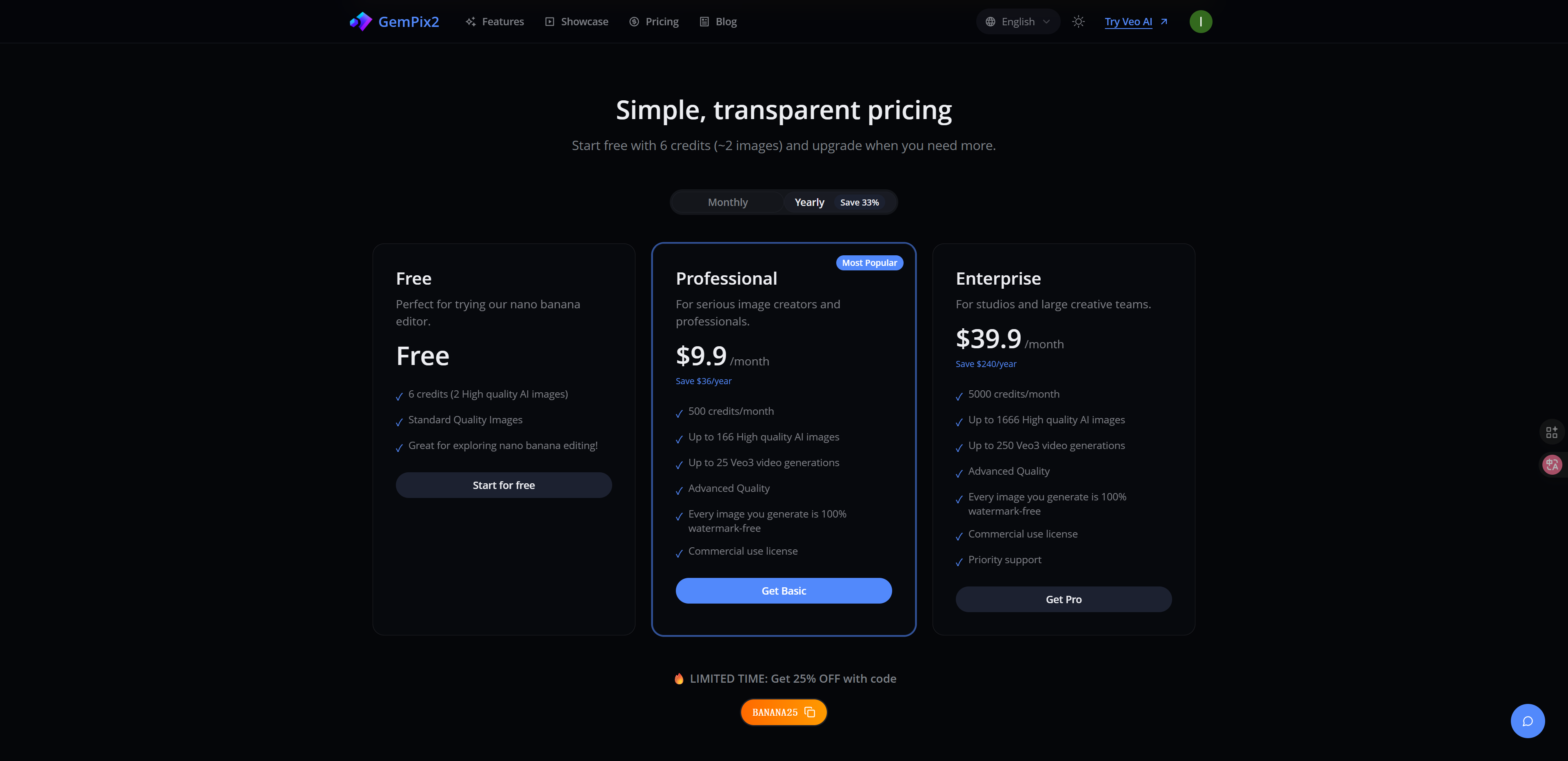 GemPix2 Pro – NanoBanana2 AI Generator gallery image