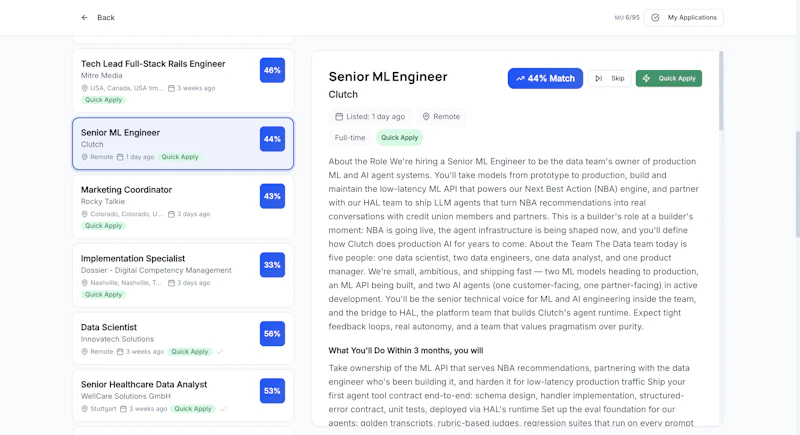 ResumeAI – AI Job Application Copilot screenshot 6