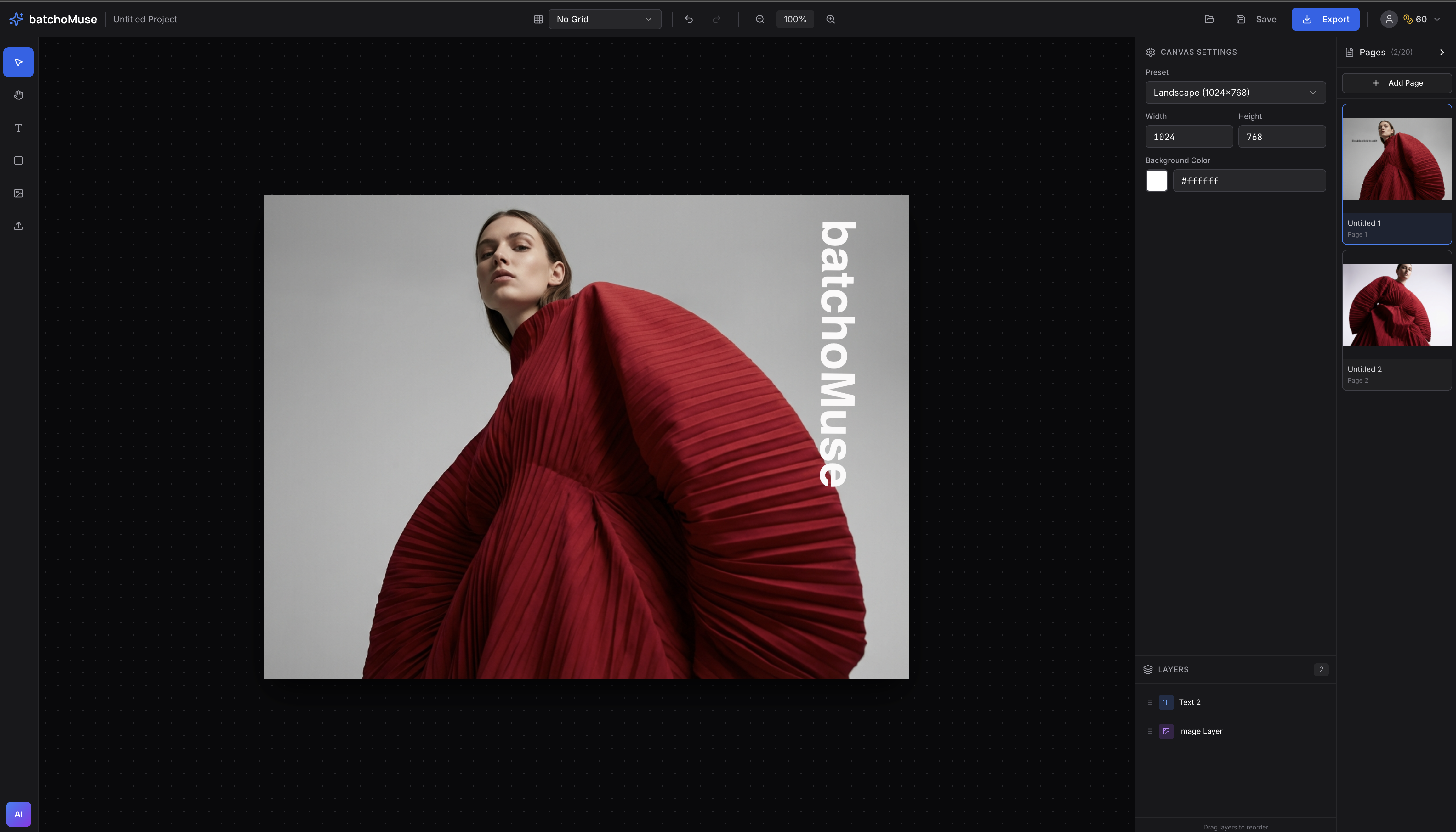 BatchoMuse - Screenshot 5 showing product features and functionality