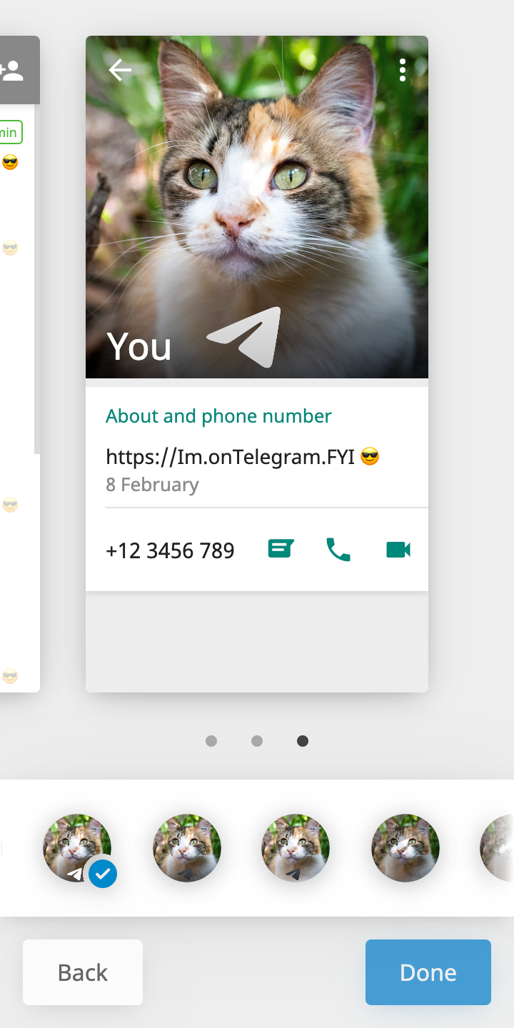 I'm on Telegram FYI gallery image