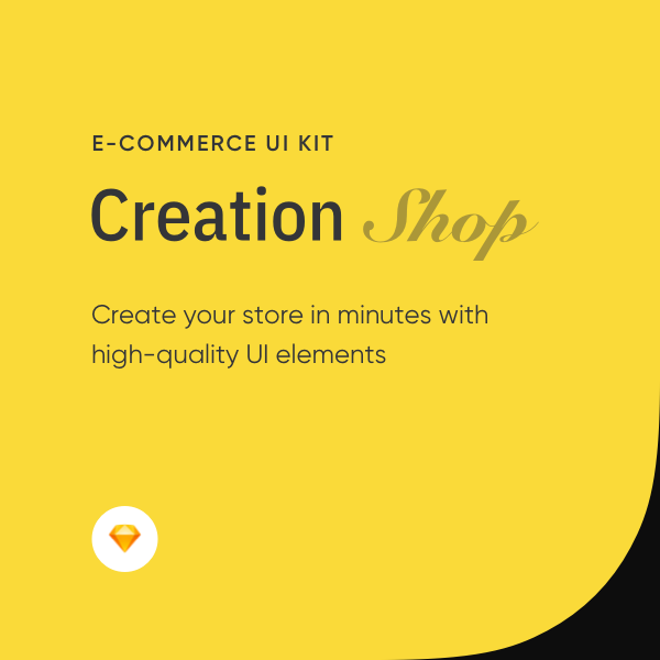 Creation Shop UI Kit