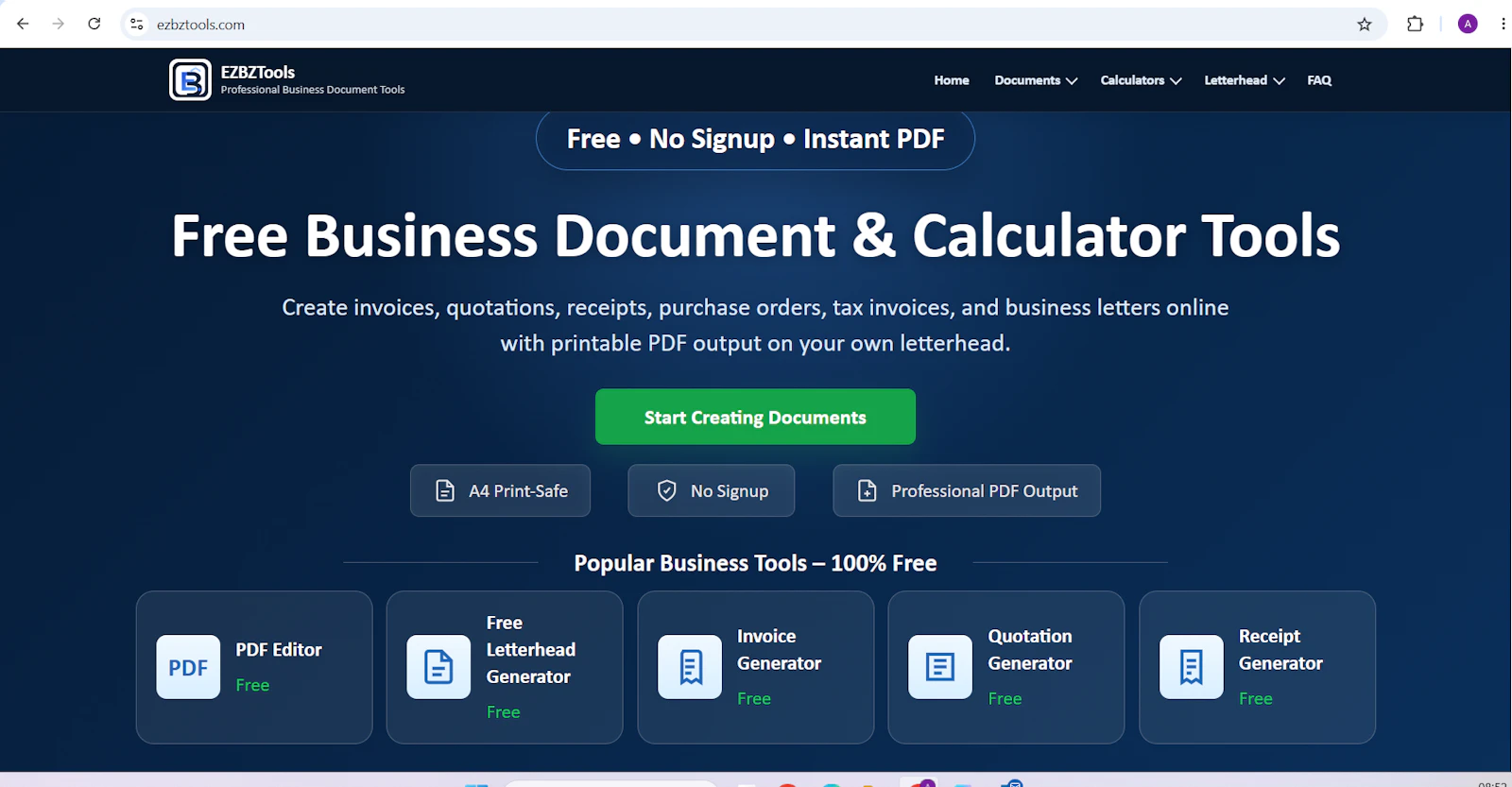 EZBZTools.com screenshot 3