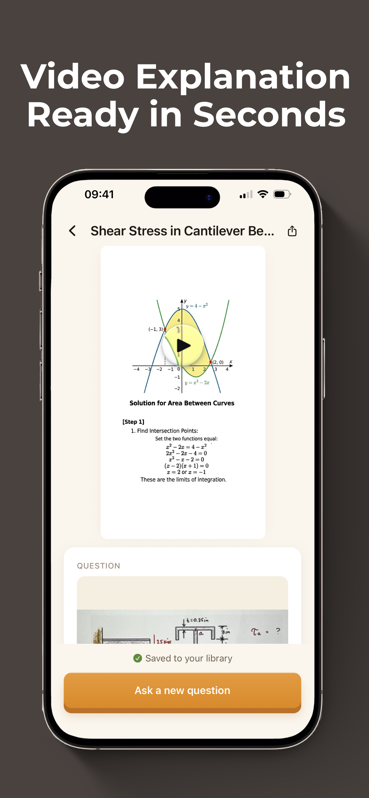 Tesseract: AI Math Solver gallery image