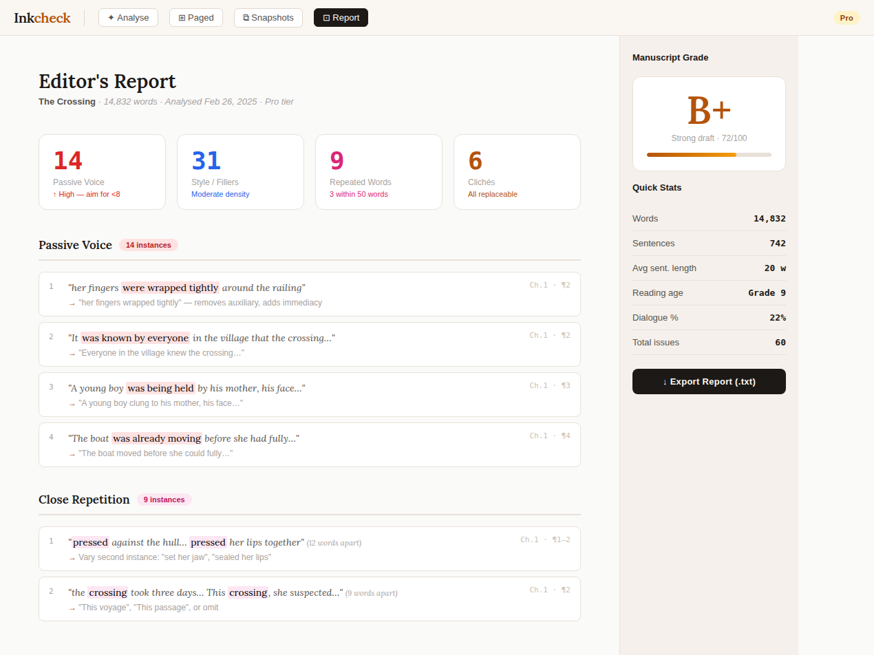 InkCheck - Screenshot 5 showing product features and functionality