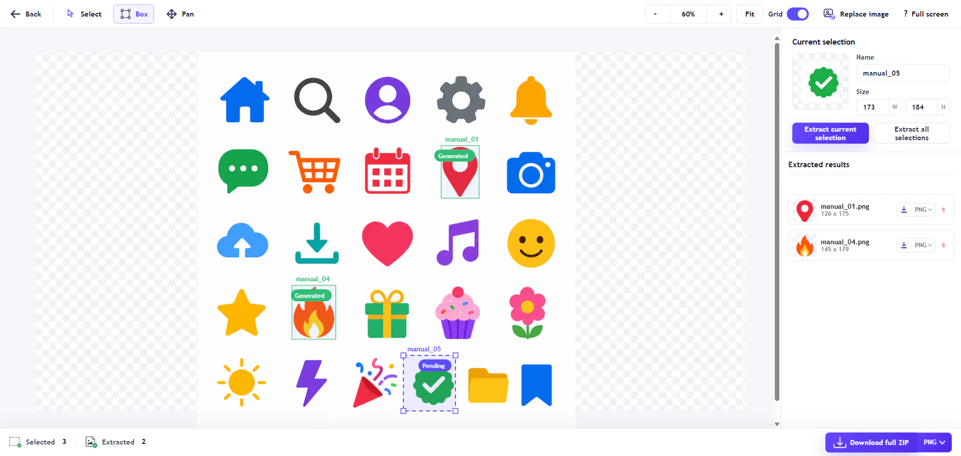 IconSplit gallery image