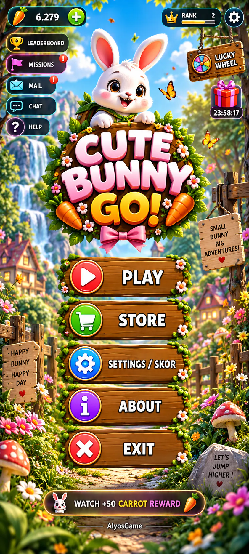 Cute Bunny GO! gallery image