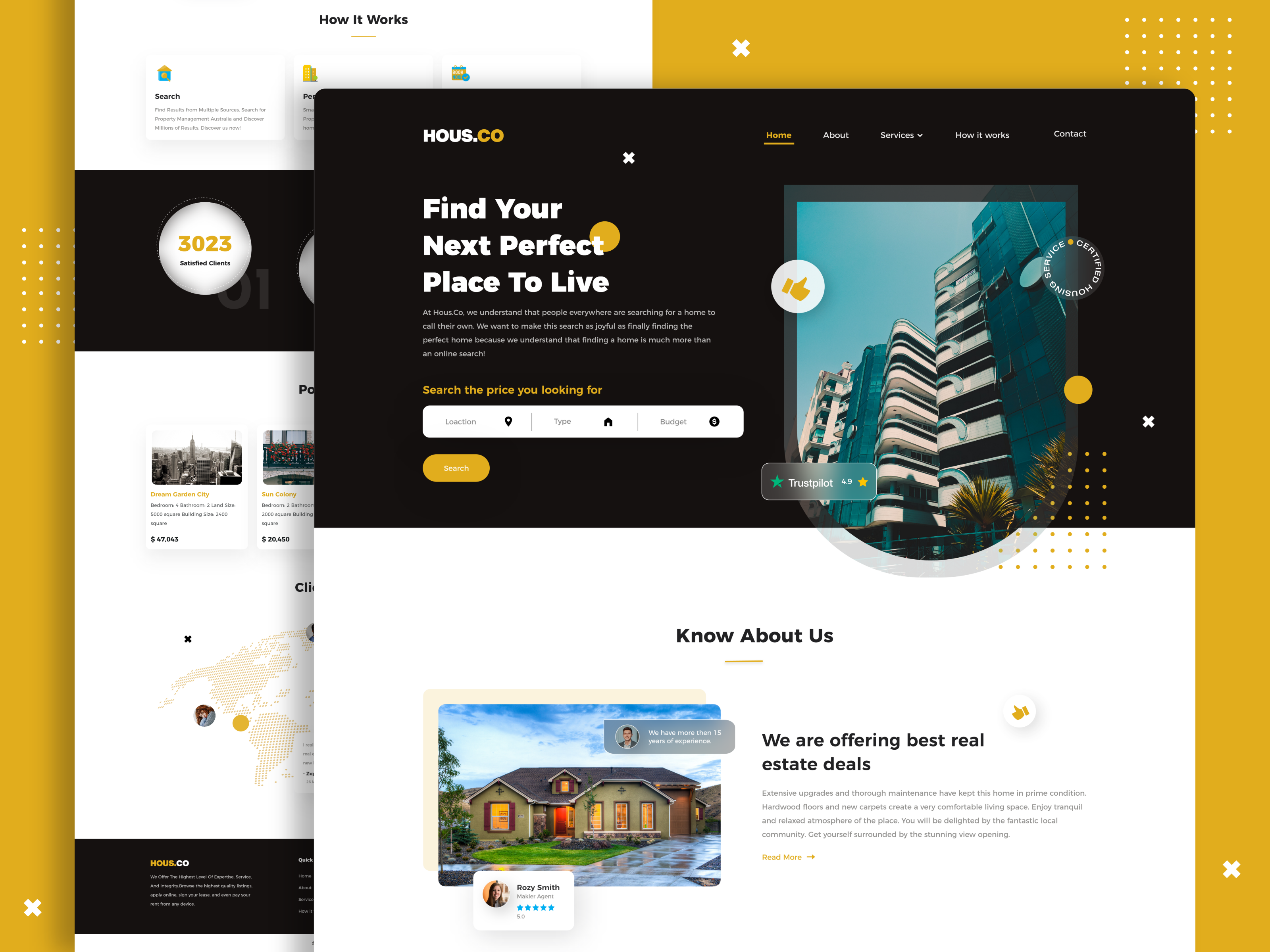 Real Estate Web App