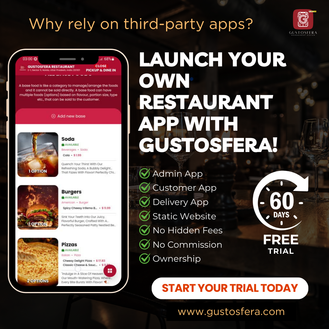 Try Gustosfera’s Restaurant App FREE! media 4
