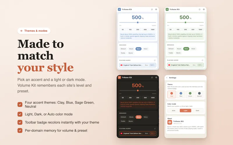 Volume Kit screenshot 2