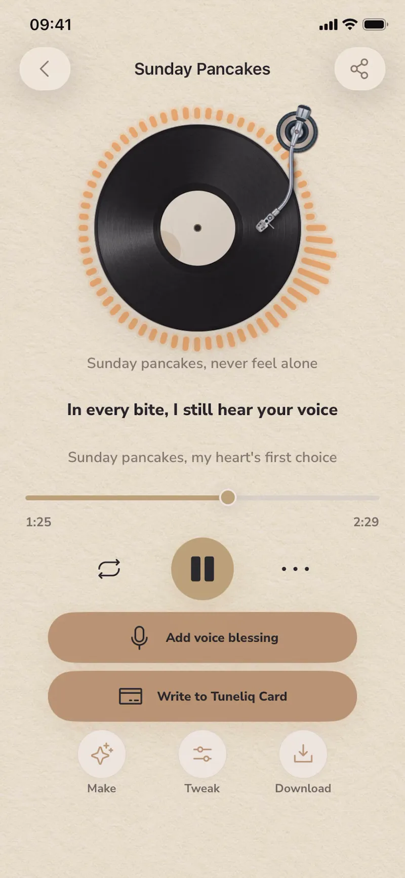 Tuneliq screenshot 2