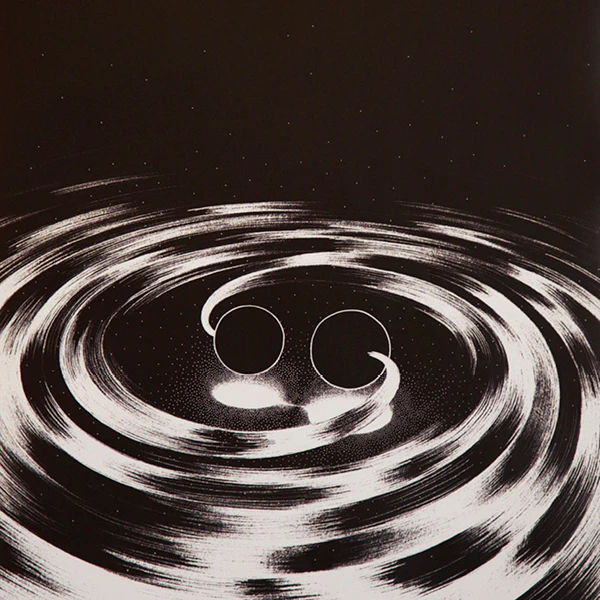 The Gravitational Waves Anniversary Poster