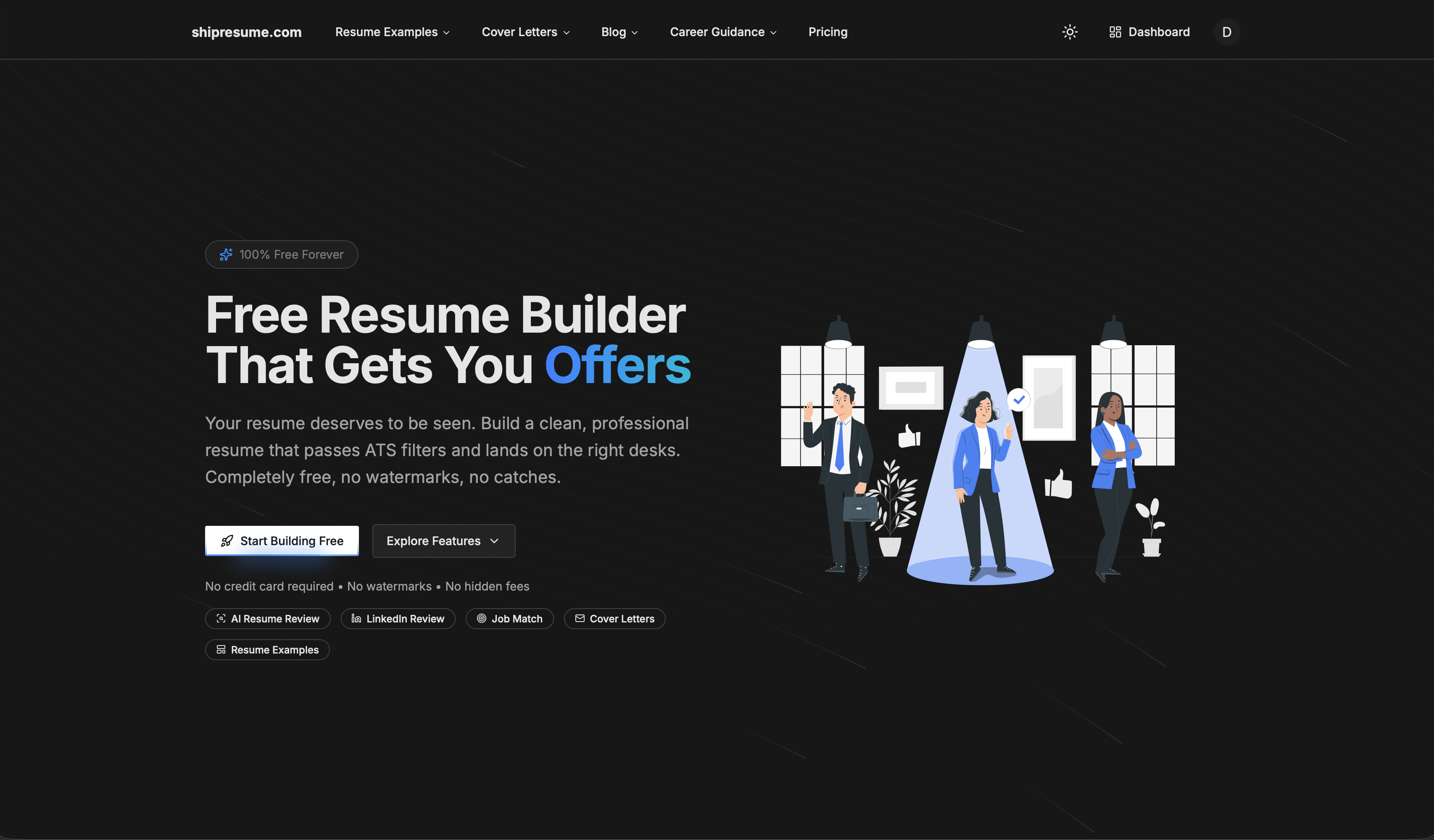 ShipResume - AI Resume Builder gallery image