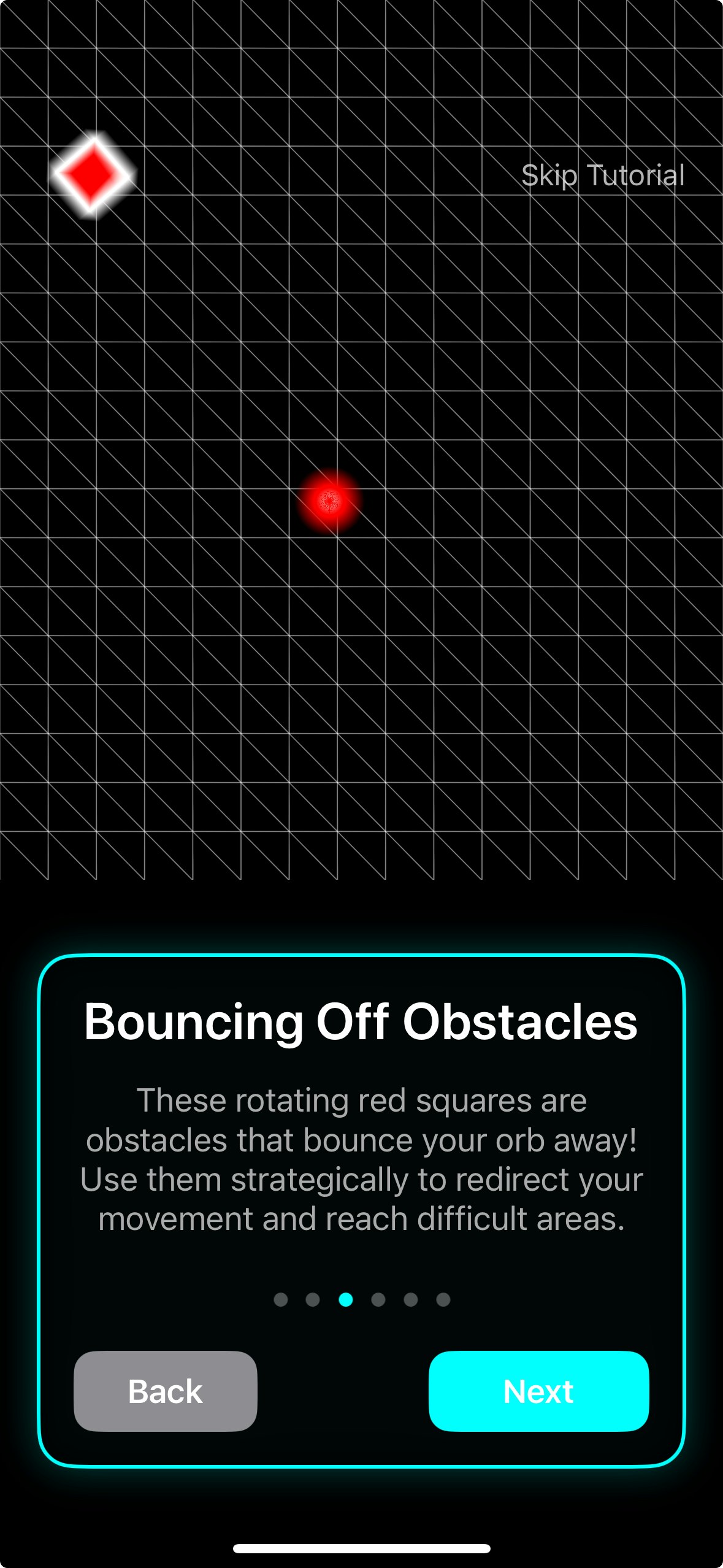 Wavefield Bubble: a new ios game gallery image