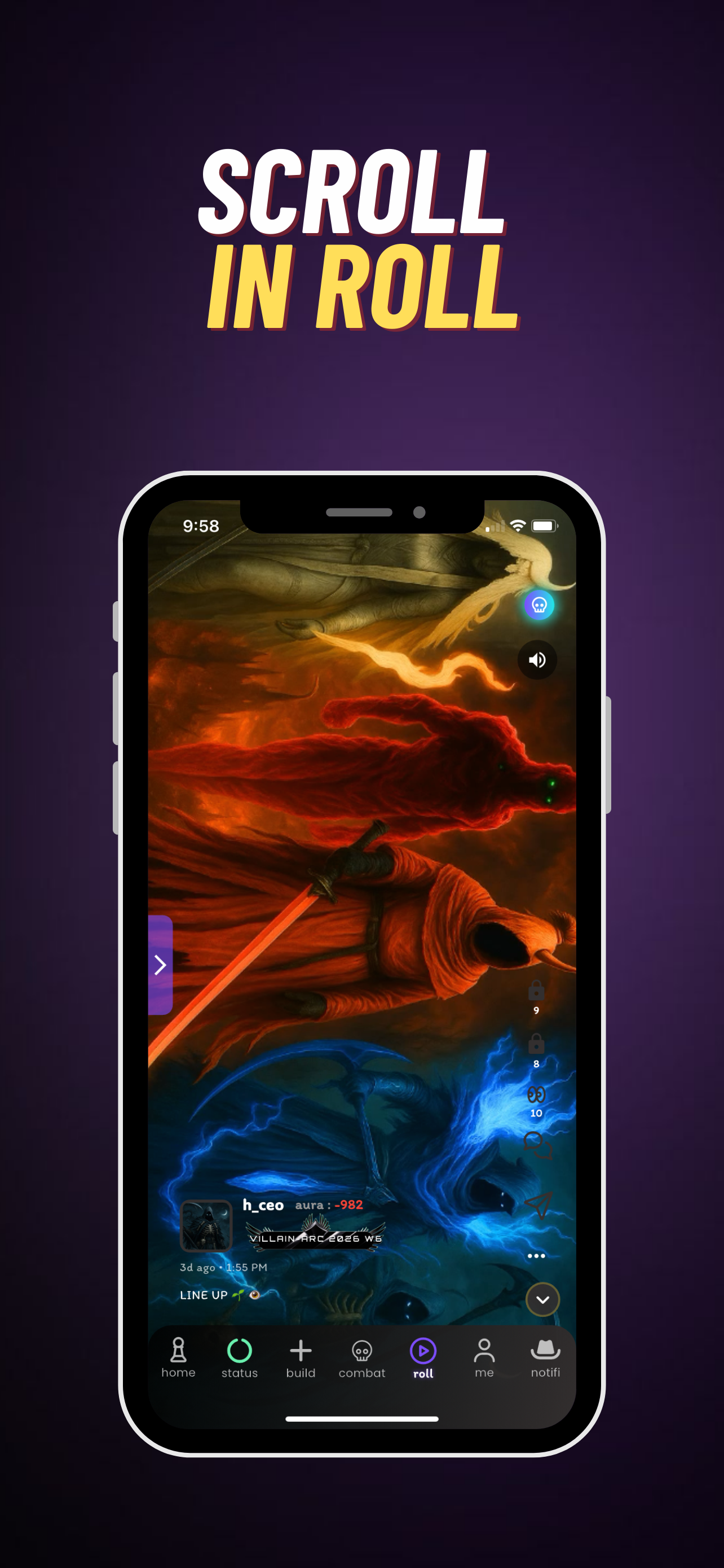 AuraChati : Anime arena media 8