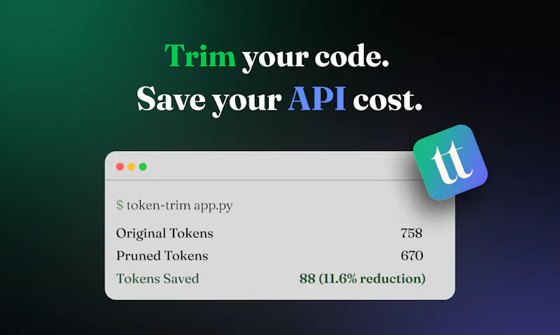 token-trim — Save AI Tokens screenshot 2