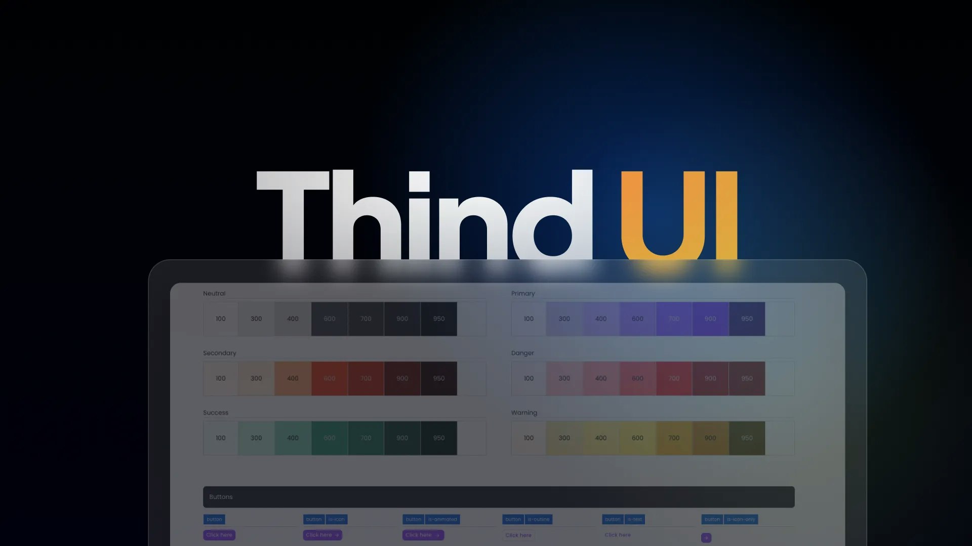 THIND UI - Webflow uygulamaları için Bileşen Kütüphanesi medya 1