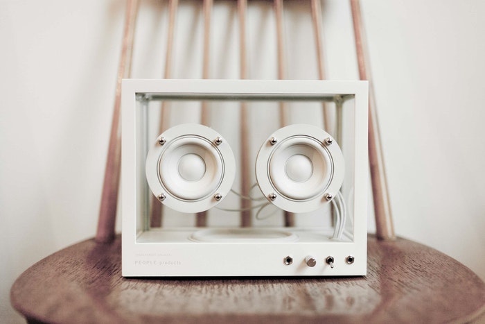 Small Transparent Speaker gallery image