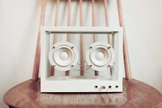 Small Transparent Speaker gallery image