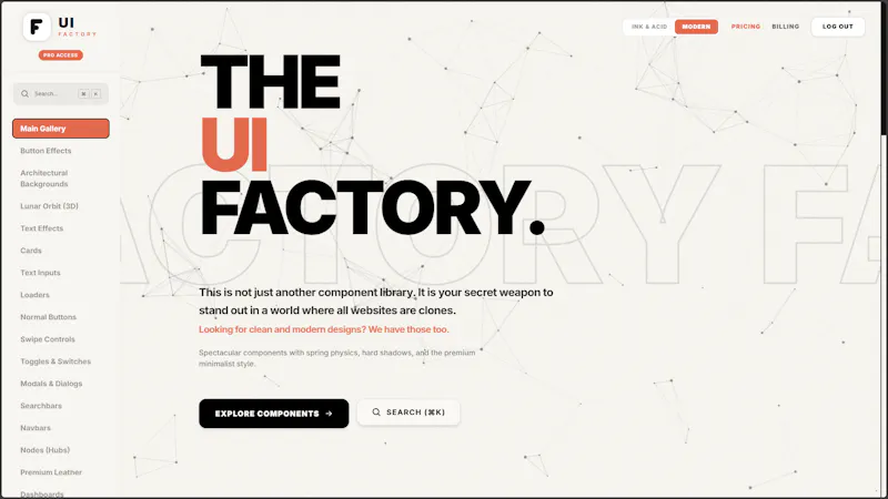 The UI Factory screenshot 1