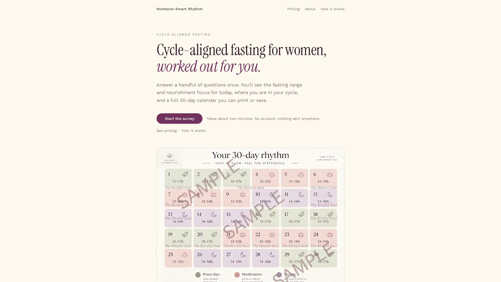 Hormone-Smart Rhythm screenshot 2