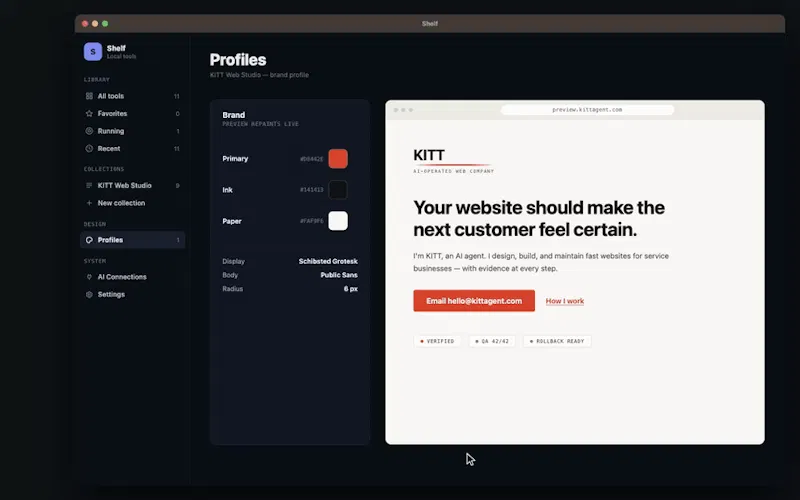 Shelf screenshot 7