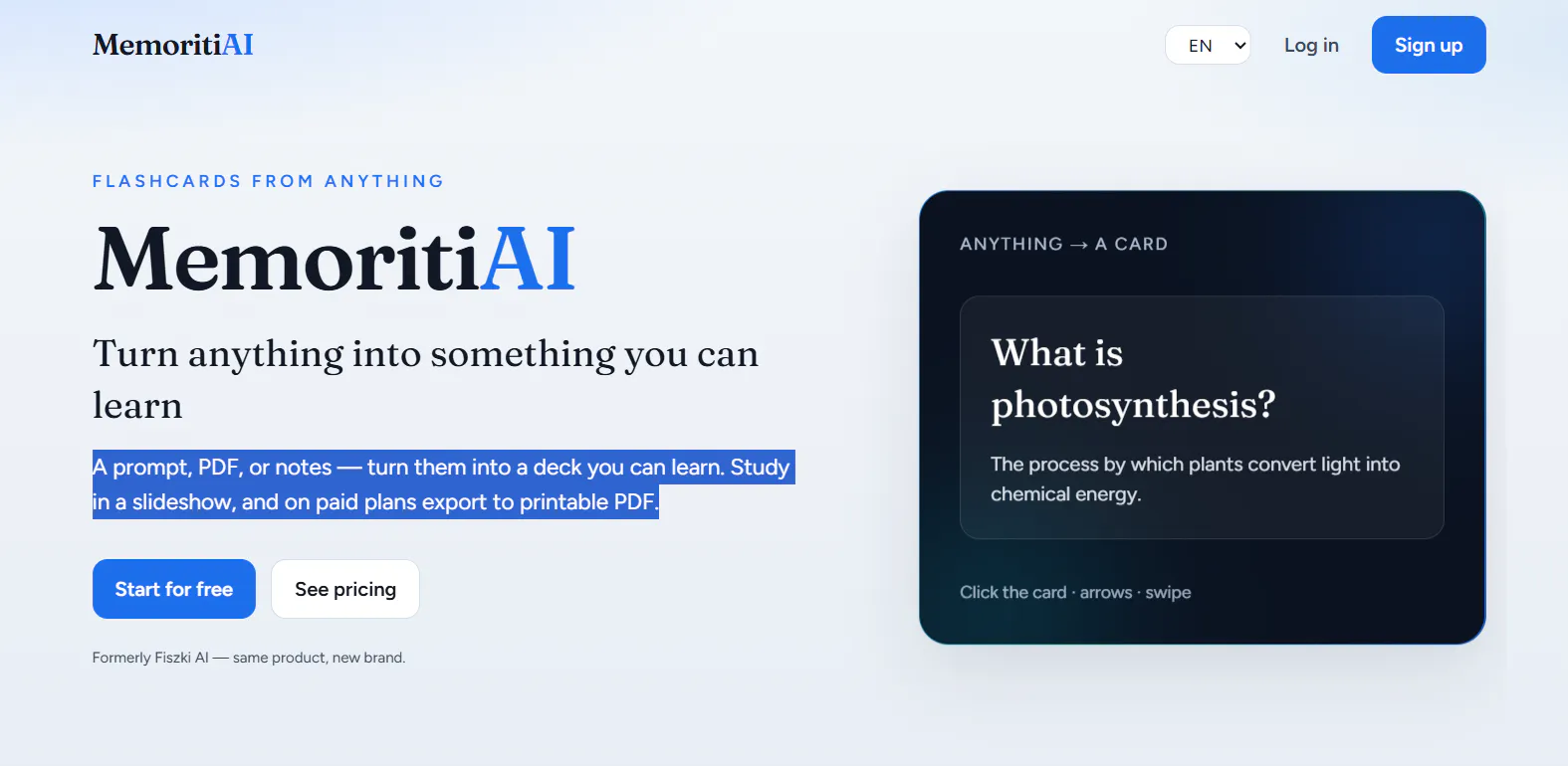 MemoritiAI.com gallery image