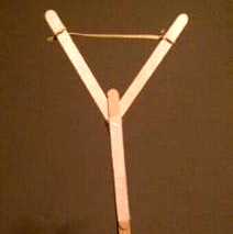 How to hit the bull's-eye with your slingshot?