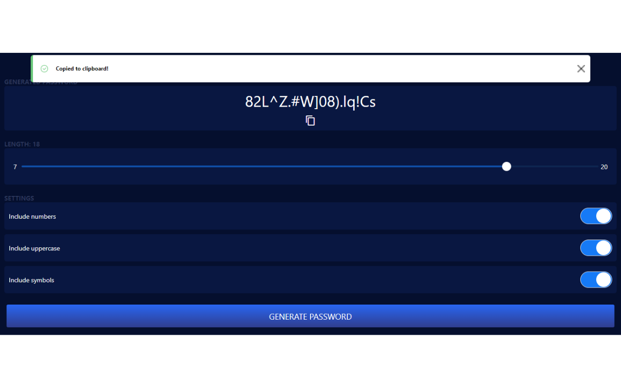 Password Generator gallery image